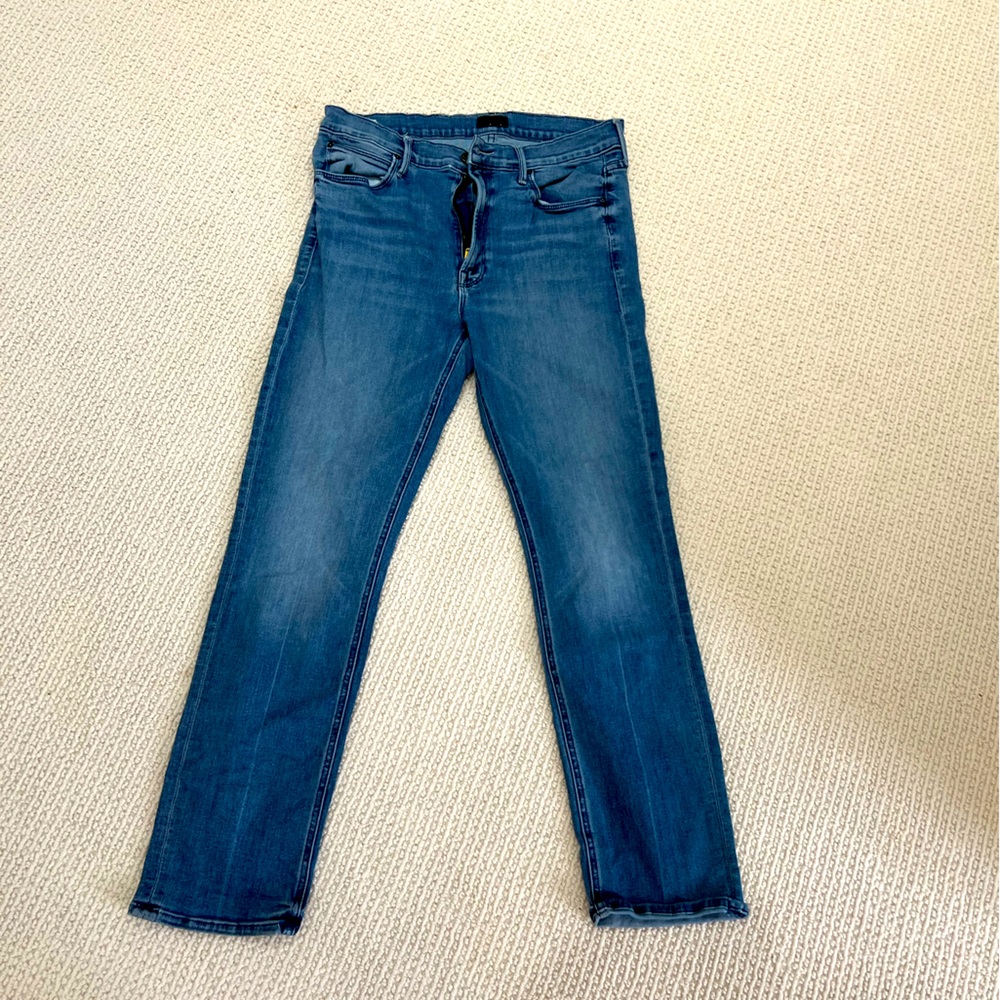 Mother Mid Rise Dazzler Ankle We The Animals